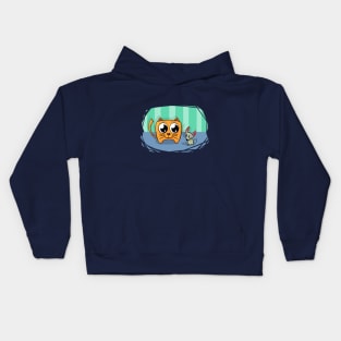 Cat and mouse Kids Hoodie